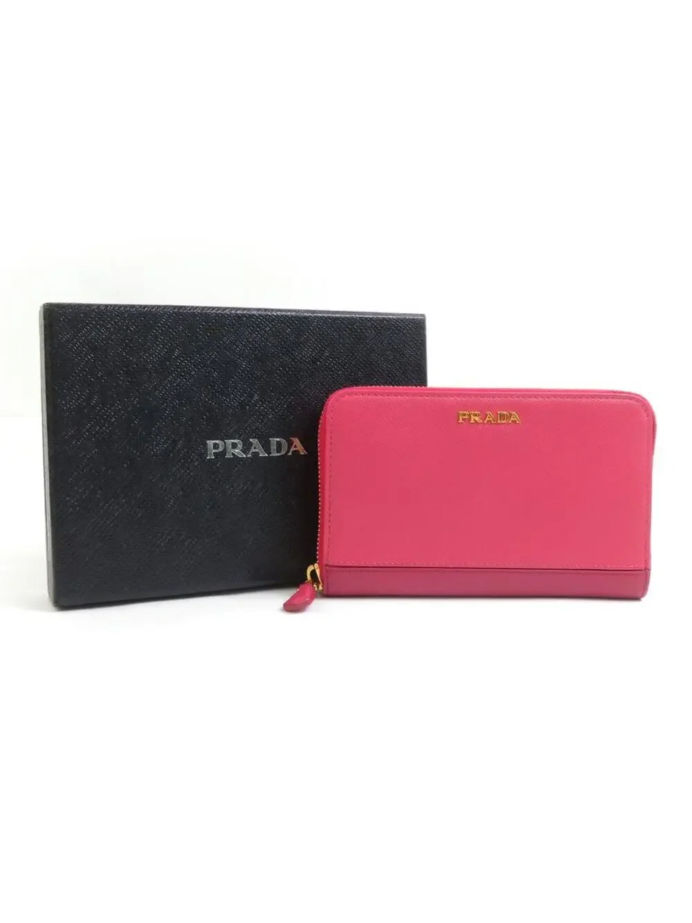 Auth Prada Coin Purse Case Compact #280427P27B